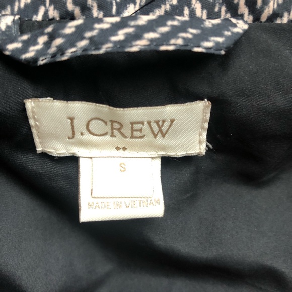 J. Crew Puffer Vest Black Tan Small - Picture 5 of 8